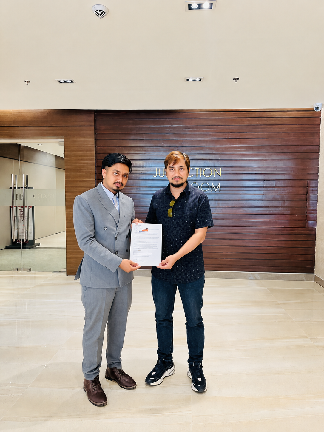 Visiting  our International Agent in Philippines.